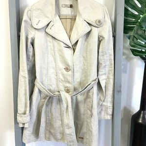 Wilfred linen trench coat sz M